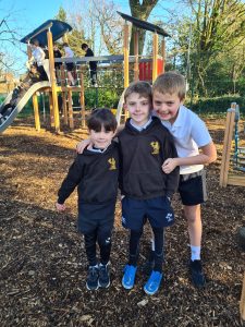 Vibrant children’s playground at Inchmarlo featuring slides and play areas for outdoor fun.