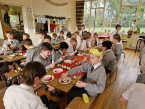 Children enjoying activities in a bright, welcoming classroom environment.
