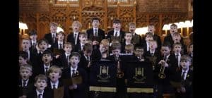 Students performing in school concert at Inchmarlo, showcasing excellent education and extracurricular activities.