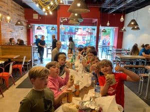 Family-friendly restaurant at Inchmarlo serving great food and cozy ambiance.