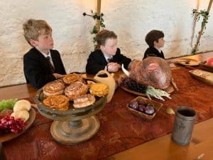 Elegant dining experience at Inchmarlo with delicious treats and a cozy atmosphere.