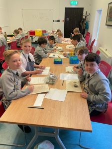 Children engaging in educational activities at Inchmarlo School.