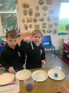 Children at Inchmarlo engaged in classroom activities and hands-on learning experiences.