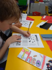 Students engaging in creative activities at Inchmarlo School.