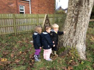 Children exploring at Inchmarlo estate in scenic outdoor surroundings.