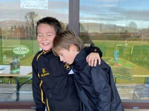 Smiling students at Inchmarlo School, showcasing a vibrant and nurturing learning environment.