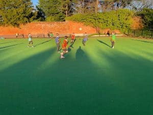 Elegant golf course with lush green fairways and scenic views at Inchmarlo. Perfect for golf enthusiasts.