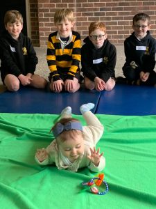 Children enjoying playtime in Inchmarlo educational setting.