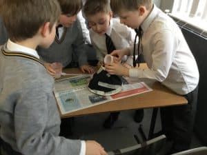 Students exploring educational activities at Inchmarlo School for innovative learning.