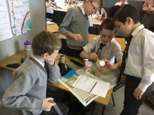 Students engaging in classroom activities at Inchmarlo School.