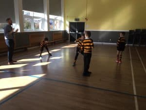 Bright indoor play area for children at Inchmarlo.