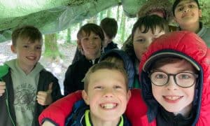 Children enjoying outdoor activities at Inchmarlo Resort.