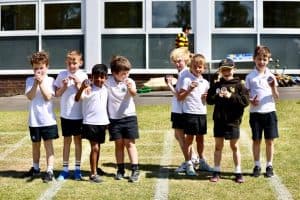Kids outdoor activities at Inchmarlo School, emphasizing education and community.