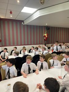 Students gathered in a classroom at Inchmarlo for learning.