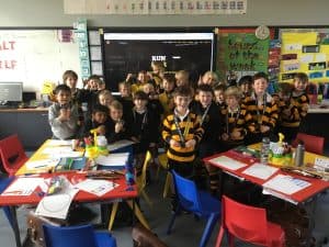 Students engaging in classroom activities at Inchmarlo School, promoting education and learning.